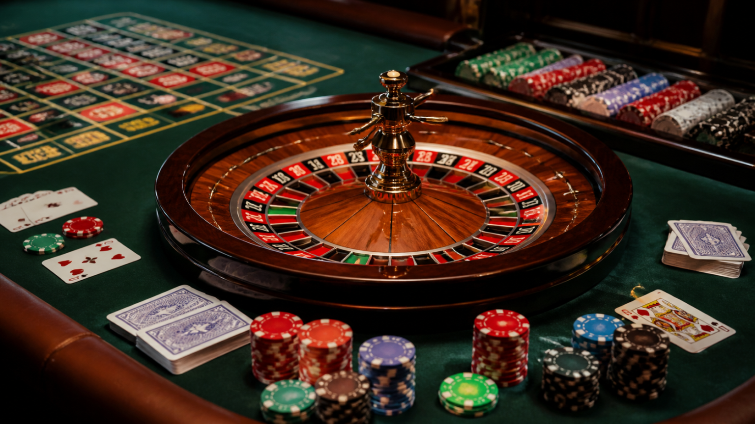 Game Bài Baccarat Trực Tuyến Năm 2026: Tiêu Chí Đánh Giá Nền Tảng Tavolo da casino con roulette, carte e fiches